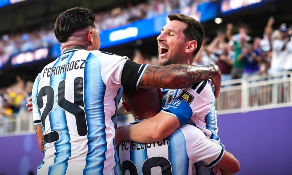 Messi England Argentina